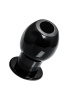 Анальная втулка TOYFA Basic S, TPE, чёрная, 6 см