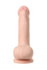 Вибратор с пультом ДУ RealStick Elite Vibro, TPR, телесный, 10 режимов вибрации, 16 см