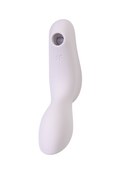 Вакуумный стимулятор клитора Satisfyer Curvy Trinity 2, фиолетовый