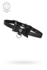 Чокер-ошейник Pecado BDSM, с бабочкой и колечком